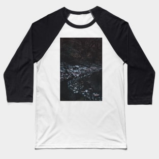 At the Edge of the Lake - Landscape Detail Photography Baseball T-Shirt